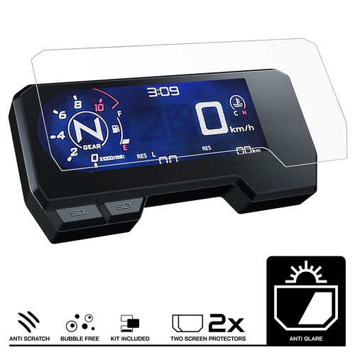Speedo Angels Protecteur Écran Tableau De Bord 2x Anti Reflet Pour Honda CB500F / CB500X 2019+