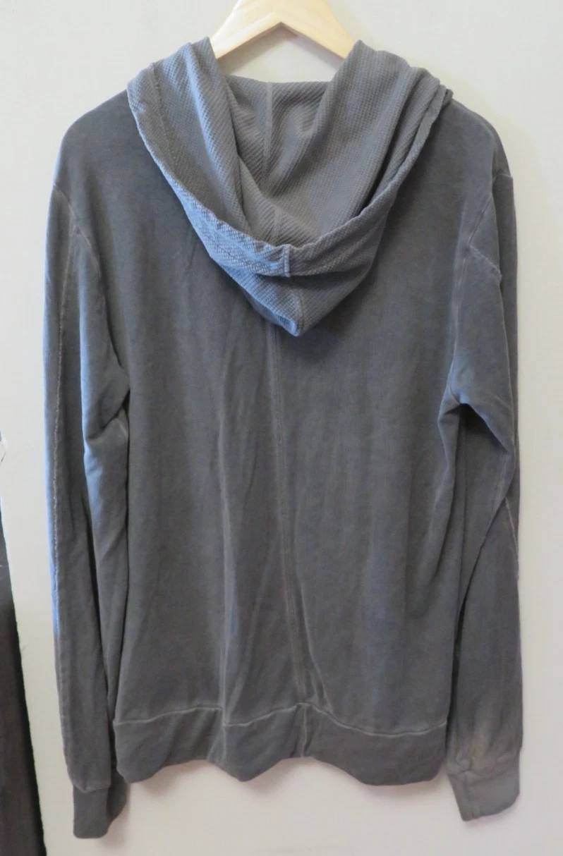 LOST & FOUND RIA DUNN ZIP HOODIE JACKET SWEATER, SZ M (loose fit) - product detail image 6