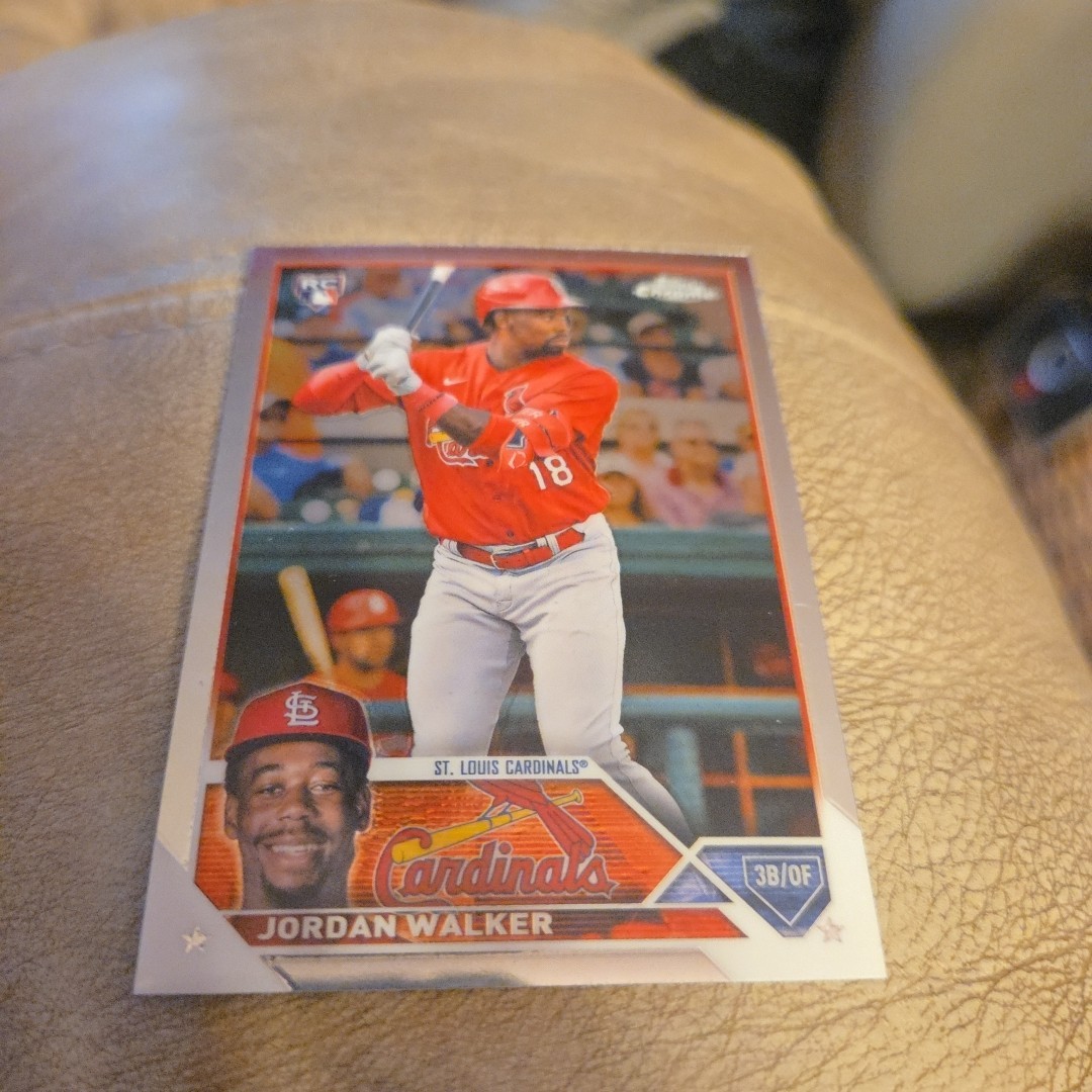 2023 Topps Chrome Jordan Walker #209 St. Louis Cardinals