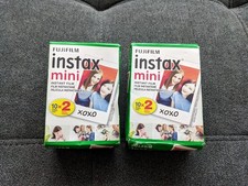 Lot of 2 Fujifilm Instax Mini Twin Pack 20 shots 40 Total - Expired 2023