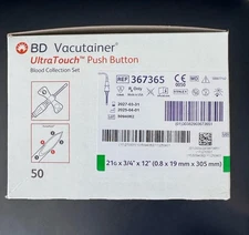 Tapestry Needle 21 Gauge Ultra Touch Push Button Butterfly 367365