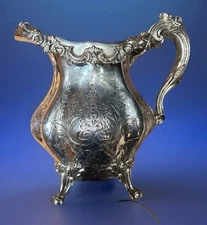Bailey Banks & Biddle Sterling Silver Repoussé Pitcher, 35.73 oz