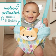 Infantino 2-in-1 Music  Lights Doorway Jumper - Engaging Large, Multi-color