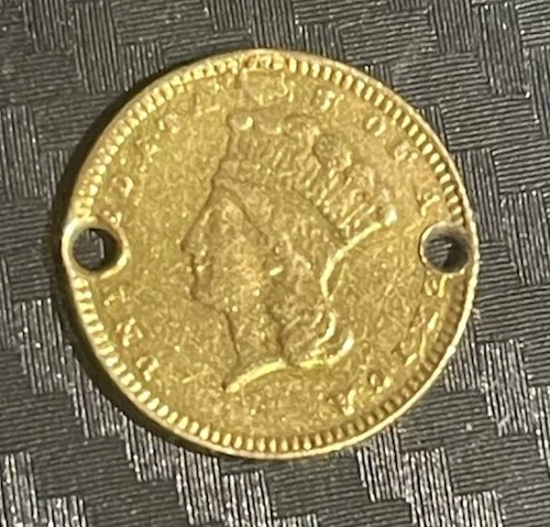 1874 Gold Indian Princess Head - 90%