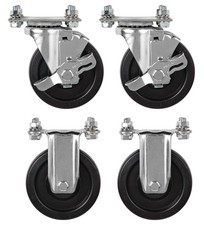 Kratos Commercial Deep Fryer 4" Caster Set for Floor Fryers (29Y-053)