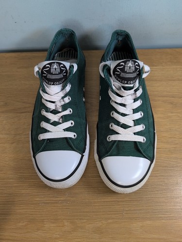 Dunlop Green Flash Pumps Größe UK6 EU39,5 Grün Canvas Herren Unisex Sneaker - Bild 5 von 14