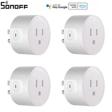 SONOFF 4PCS S41S Smart Wifi Plug Matter Smart...
