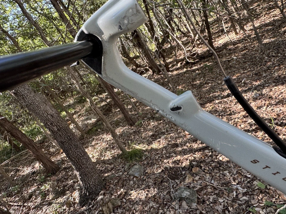 2018 Stigmata CC frameset 54cm Post Mount Disc Brake 15x110 front. - Image 4 of 4
