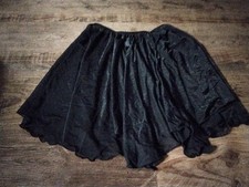 Vintage Short Length Black Slip One Size Fits All Great Condition Kathleen