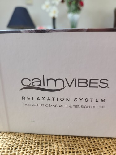 CALMVIBES relaxation System Eye Massager Manual Charg Cord Open Box Tested Works - Picture 15 of 18