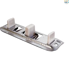 2 Pack Adjustable Floor Guides for Stamped Steel Closet Doors - Easy Install