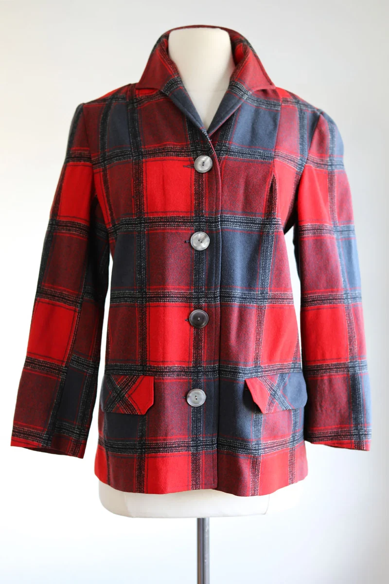 Pendleton 1950s 100% Wool Vintage Coats, Jackets & Vests for Women