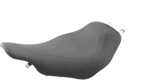Mustang Black Tripper Front Solo Driver Seat Harley Road King 1997-2007 - Image 2 of 4