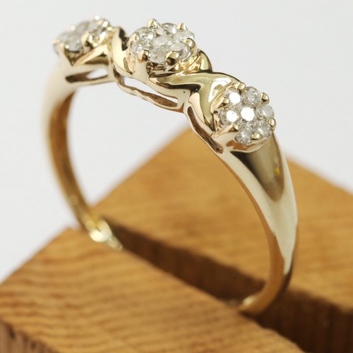 Diamond Trilogy Ring
