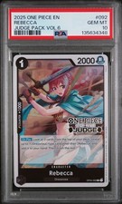 2025 Rebecca (Judge Pack Vol. 6) OP04-092 One Piece PSA 10
