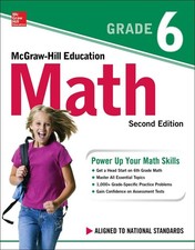 McGraw-Hill Education Math Grade 6, Second Edition - paperback McGraw Hill