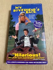 My Boyfriends Back VHS 1994 Screener Demo Review Tape Dark Comedy Romance Cult