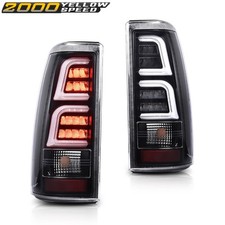 Led Tube Tail Lights Brake Lamps Fit For 1999-2002 Chevy Silveradogmc Sierra