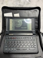 Sharp Zaurus ZR-5000 Vintage PDA Tested Working w/ Case Stylus  Floppy Disk
