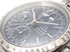 OMEGA Speedmaster Chronograph Automatic Triple Calendar Watch 3521.80 Serviced 11