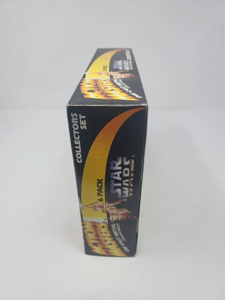 Paquete de 6 mini figuras de metal fundido a presión Star Wars Action Masters 1994 Kenner Foto 2 de 4