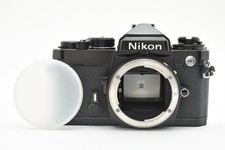  Near Mint Nikon FE Black 35mm SLR Film Camera Body F Mount From JAPAN 354