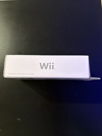 Nintendo Wii + Motion Plus Black OEM NEW SEALED 2009