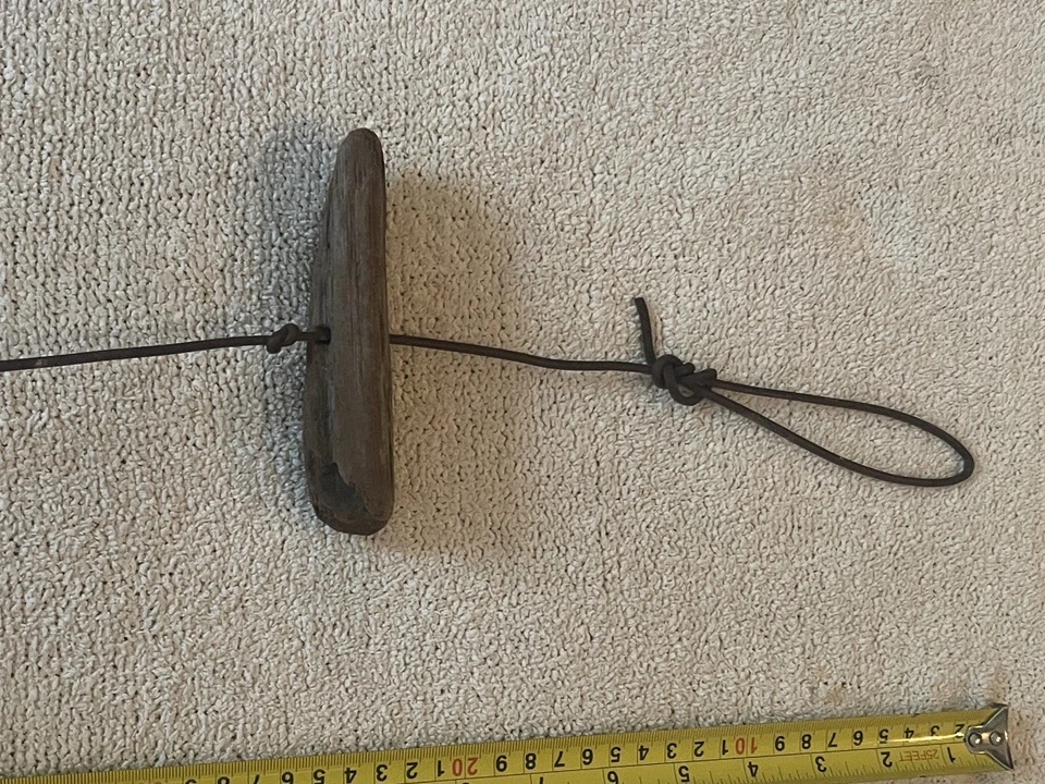 Carillón de viento Hazel Olsen 1989 alfarería firmada ardilla-madera a la deriva Foto 2 de 4