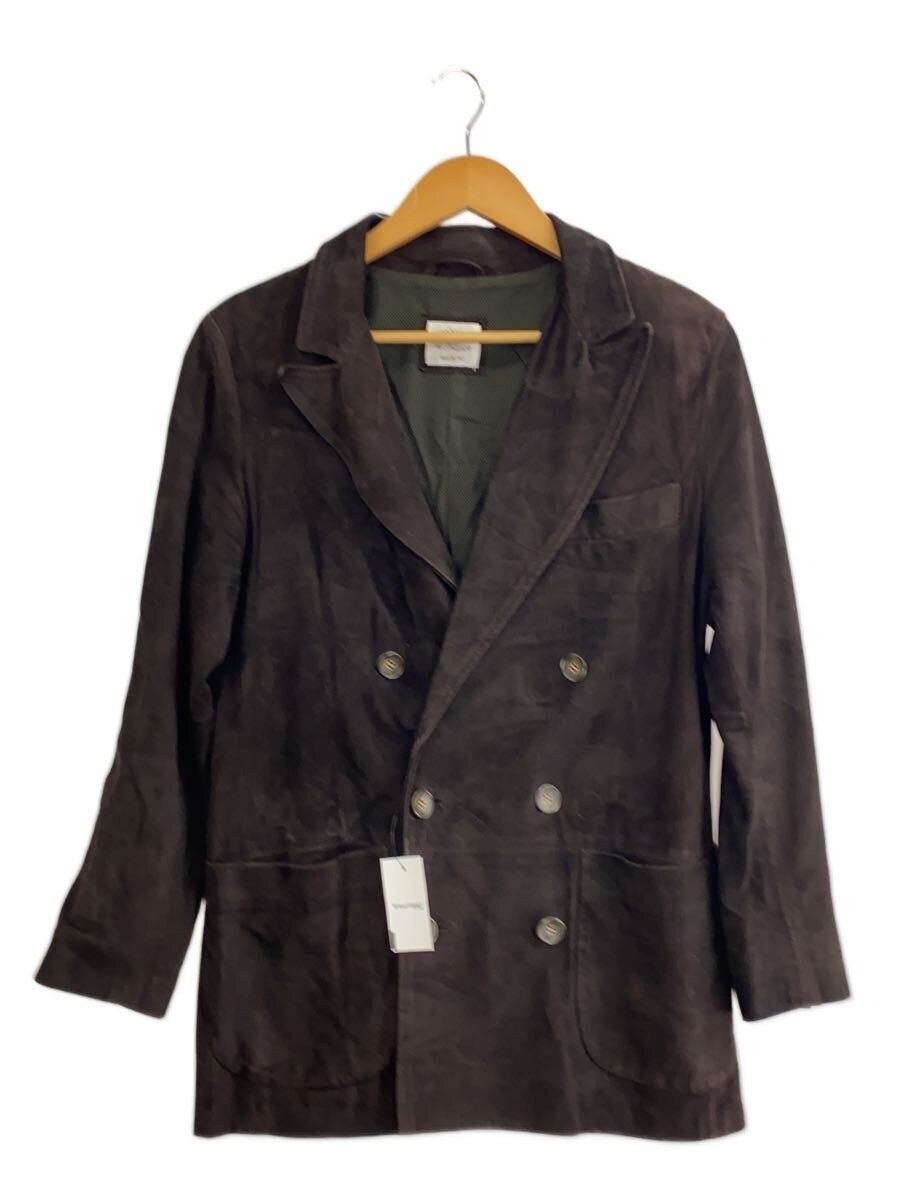 Emmeti Double Jacket/Leather Jacket Blouson/44/Suede/Brw// 3413