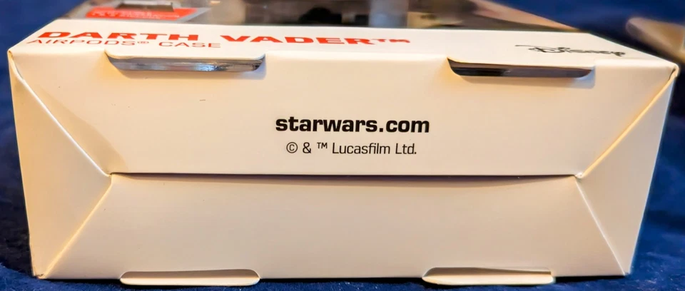 Disney Star Wars Darth Vader Silicone Airpods Protective Case Gen 1 & 2 NEW - Image 4 of 4