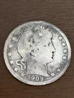 1909 P Barber Quarter G