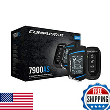 Compustar CS7900-AS 2-Way Remote Start  Alarm Bundle 3000ft Range