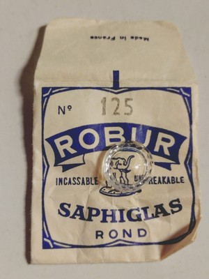 Robur Saphiglas 125 Plastic Glass