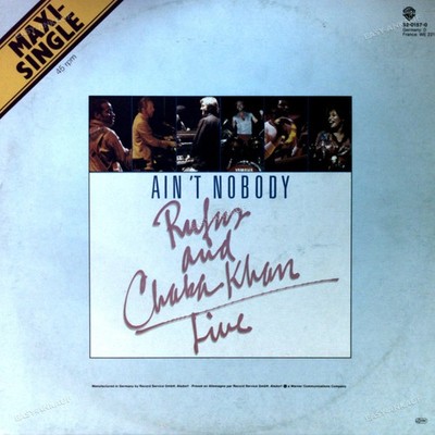 Rufus & Chaka Khan - Ain't Nobody (Live) Maxi (VG+/VG) '.
