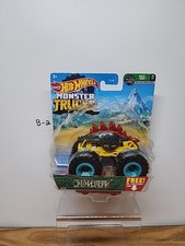Mattel Hot Wheels Monster Truck 1:64 Scale Motosaurus With Re-Crushable car