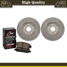 Front Brake Pads Set & Disc Rotors Fits 1990 Lexus LS400
