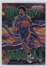 2021-22 Panini Prizm Instant Impact Green Wave Prizm Cade Cunningham #1 0x49