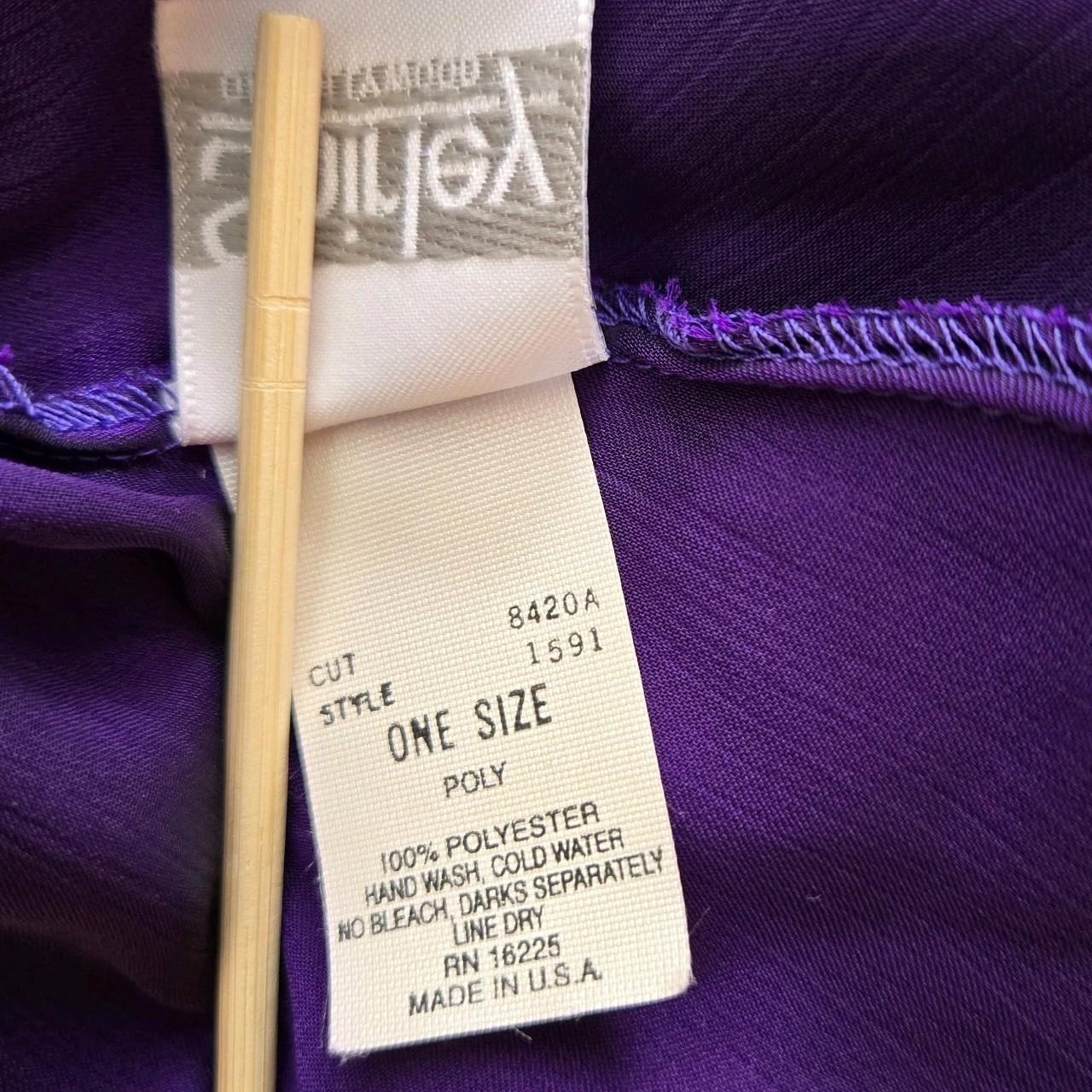 Shirley Of Hollywood Vtg One Size Purple Black Nightgown Nightie Lace Lingerie