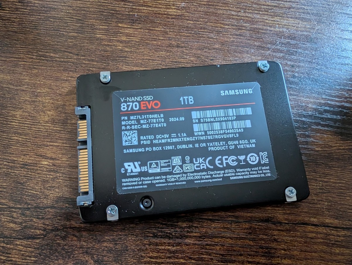Samsung 870 EVO 1TB, 2.5 inch Internal SSD | eBay