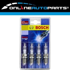 Set of 4 Bosch Platinum Spark Plugs for Hyundai Accent LC 4cyl G4ED2 1.6L 03~06