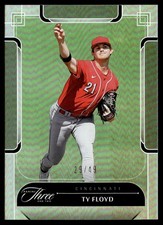 2024 Panini Three & Two Holo Silver Ty Floyd 29/49 #93
