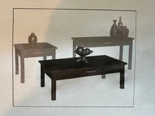 SUNNY DESIGNS ESPRESSO COFFEE TABLE