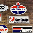 StickerS Amoco Marathon American Oil Columbus McKinnon OXY Oil Field Pipeliners — photo 7