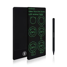 Mini LCD Writing Tablet, 6.5in Erasable Reusable Electronic Drawing Pads, Ele...