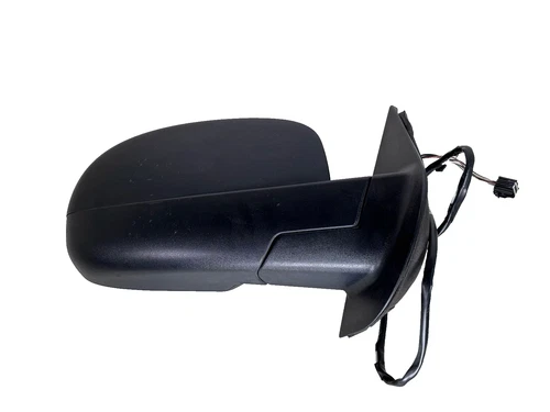 07-13 Chevy Silverado 1500 Passenger Door Mirror RH Power Black No Turn Signal