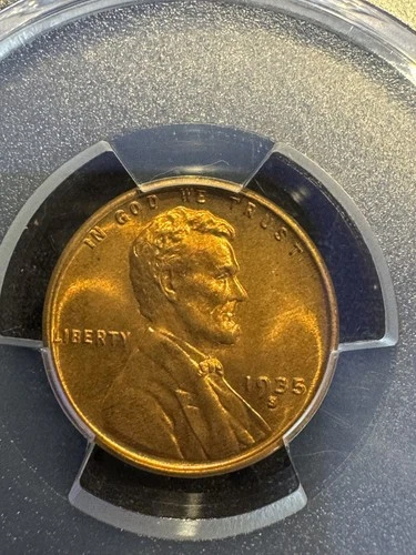 1935 S PCGS MS65 RD