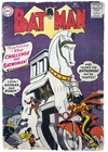 VINTAGE 1957 BATMAN DC COMICS FEB #105 FEATURING "THE CHALLENGE OF BATWOMAN"