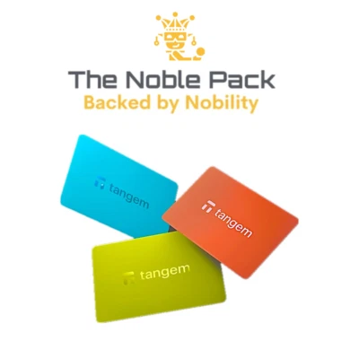 Tangem 2.0 Vivid Color Crypto Wallet- 3 Card