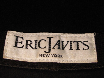 VINTAGE ERIC JAVITS VELVET MINK TRIM HAT Eric Javits | Accessories | Eric Javits Cannes Ll Woven Hat  main image 2