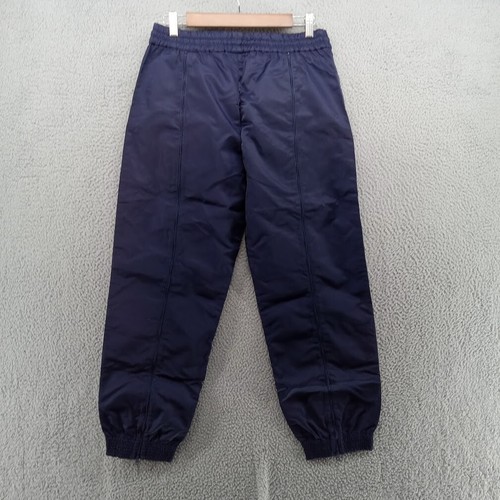Puma x Fenty by Rihanna Pants Womens Size Small Blue Hidden Yellow Pleat Warmups - Picture 8 of 12